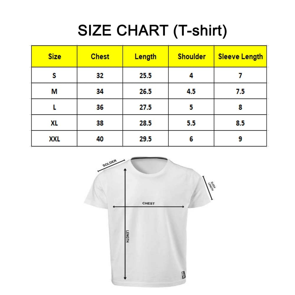 Men's PC Cotton 17th Anniversary Printed T Shirt (Color: White, Thread Count: 180GSM)